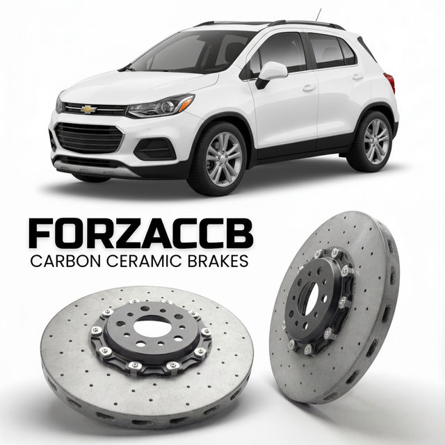 Carbon Ceramic Brake Rotors for Chevrolet Trax I (facelift 2017 (2017-2022) | CCB OEM Replacement / Conversion Upgrade Kit