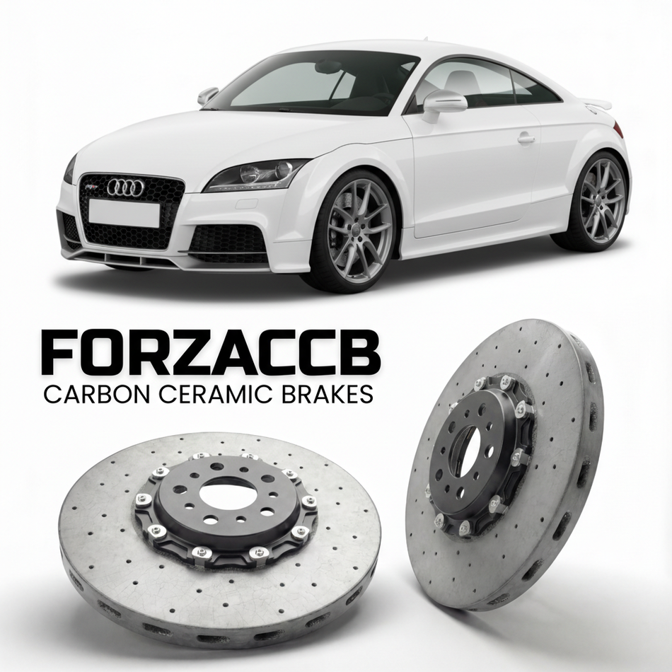 Carbon Ceramic Brake Rotors for Audi TT RS Mk2 (2009-2014) | CCB OEM Replacement / Conversion Upgrade Kit
