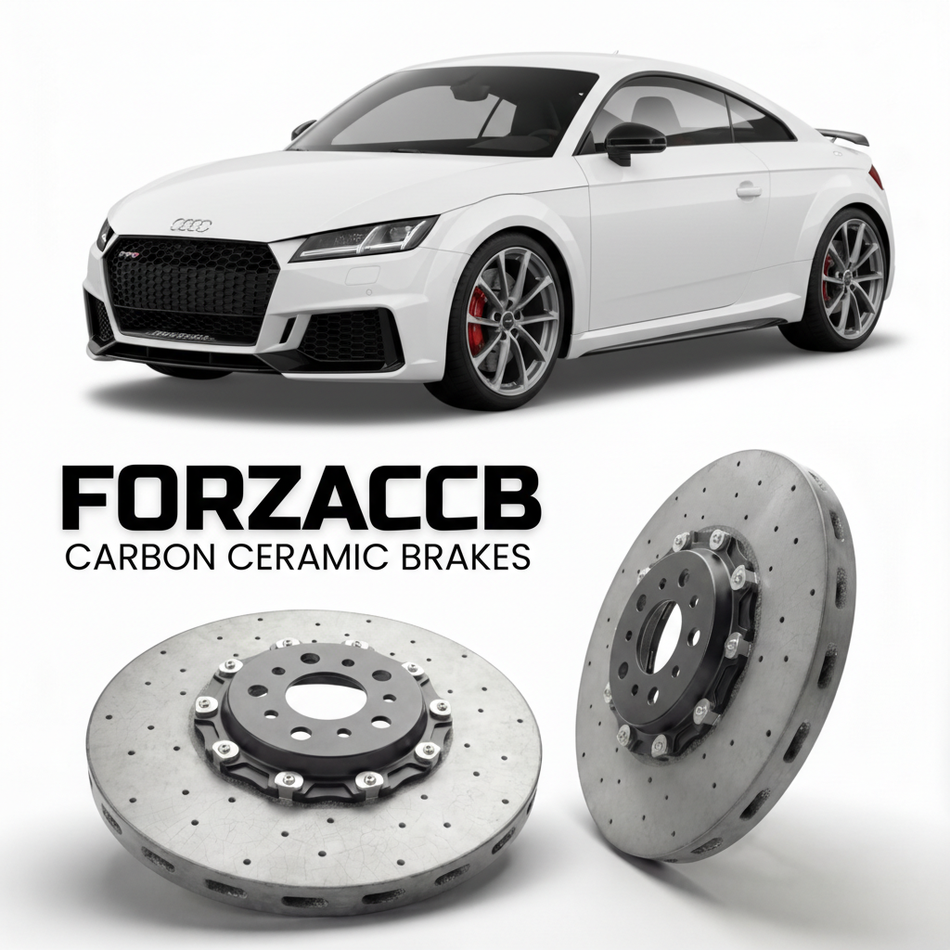 Carbon Ceramic Brake Rotors for Audi TT RS Mk3 (2016-2023) | CCB OEM Replacement / Conversion Upgrade Kit