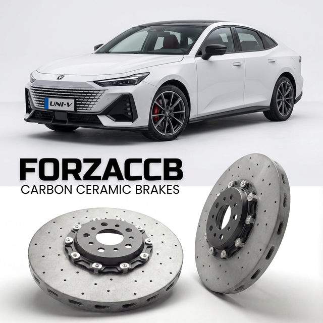 Carbon Ceramic Brake Rotors for ChangAn UNI-V I (2022-2024) | CCB OEM Replacement / Conversion Upgrade Kit