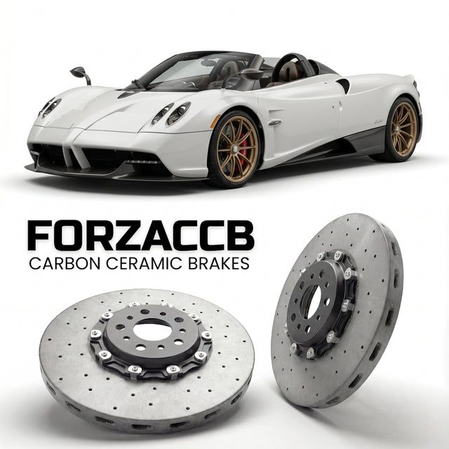 Carbon Ceramic Brake Rotors for Pagani Utopia Roadster (2024+) | CCB OEM Replacement / Conversion Upgrade Kit