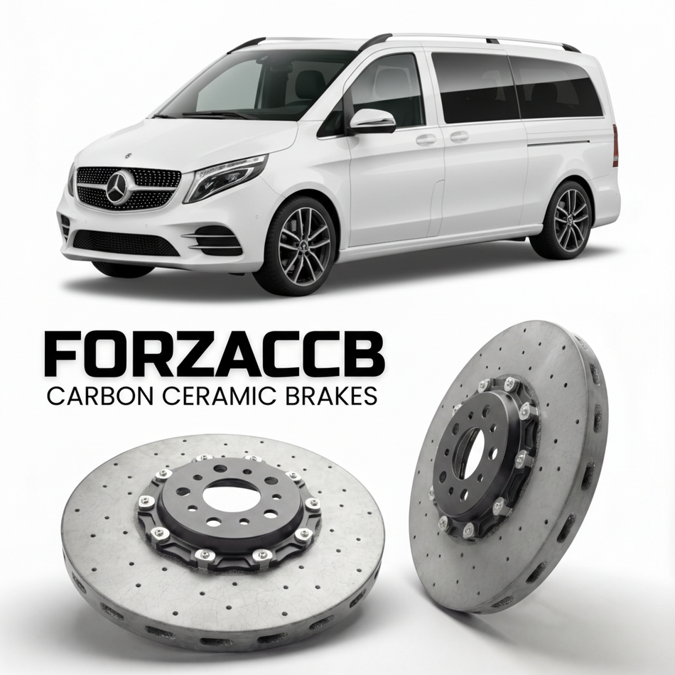 Carbon Ceramic Brake Rotors for Mercedes-Benz V-Class W447 facelift (2019-2023) | CCB OEM Replacement / Conversion Upgrade Kit