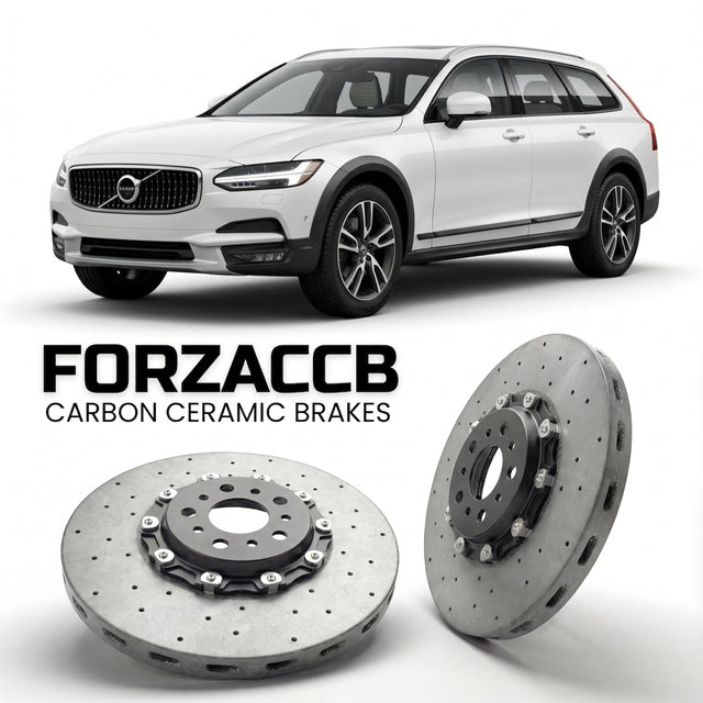 Carbon Ceramic Brake Rotors for Volvo V90 Cross Country (2016-2020) | CCB OEM Replacement / Conversion Upgrade Kit