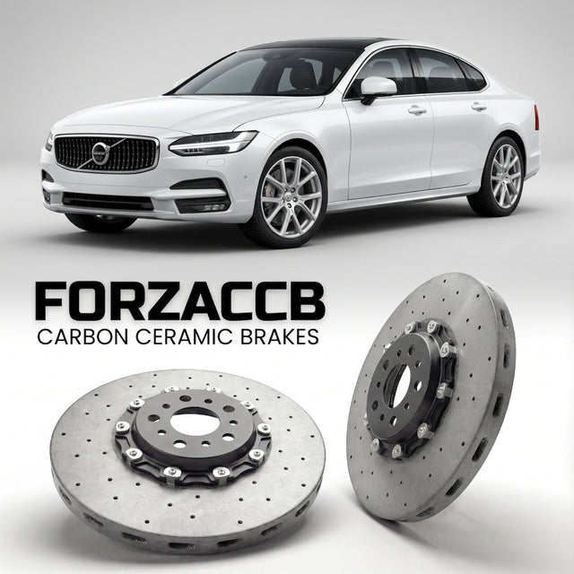 Carbon Ceramic Brake Rotors for Volvo V90 Cross Country (facelift 2020 (2020+) | CCB OEM Replacement / Conversion Upgrade Kit