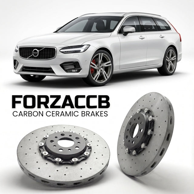 Carbon Ceramic Brake Rotors for Volvo V90 facelift 2020 (2020+) | CCB OEM Replacement / Conversion Upgrade Kit