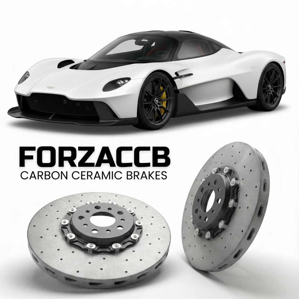 Carbon Ceramic Brake Rotors for Aston Martin Valkyrie (2021-2024) | CCB OEM Replacement / Conversion Upgrade Kit
