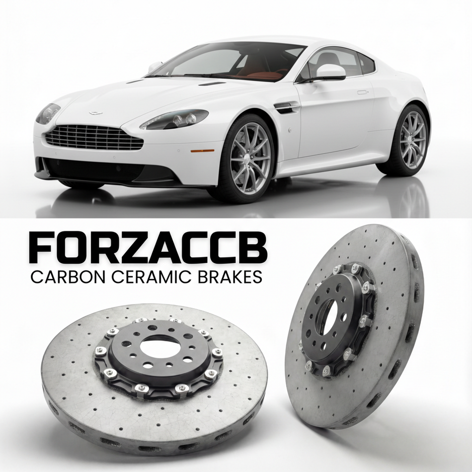 Carbon Ceramic Brake Rotors for Aston Martin Vantage VH (2011-2017) | CCB OEM Replacement / Conversion Upgrade Kit