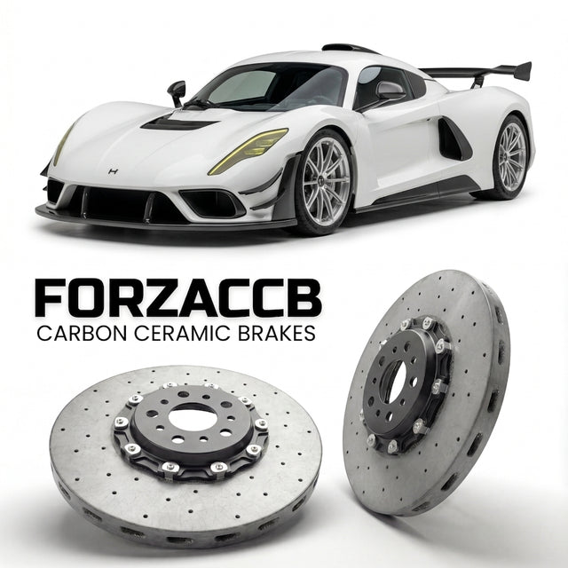 Carbon Ceramic Brake Rotors for Hennessey Venom F5 (2020+) | CCB OEM Replacement / Conversion Upgrade Kit