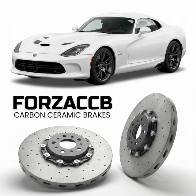 Carbon Ceramic Brake Rotors for Dodge Viper SRT/GTS Gen 5 (2013-2017) | CCB OEM Replacement / Conversion Upgrade Kit