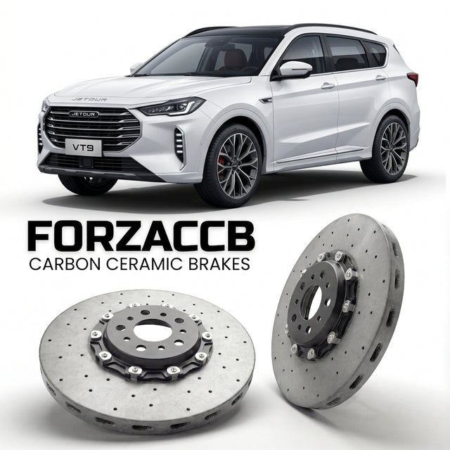 Carbon Ceramic Brake Rotors for Jetour VT9 (2025+) | CCB OEM Replacement / Conversion Upgrade Kit
