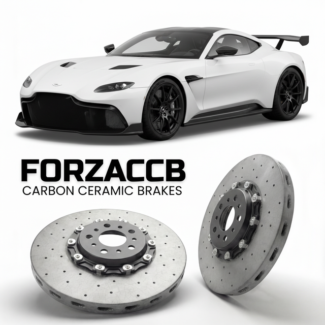 Carbon Ceramic Brake Rotors for Aston Martin Vulcan (2015-2016) | CCB OEM Replacement / Conversion Upgrade Kit