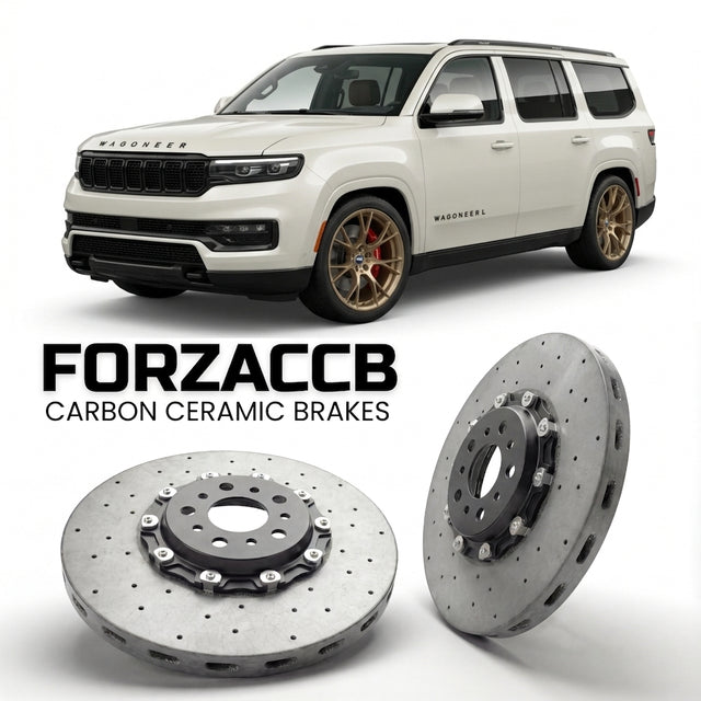 Carbon Ceramic Brake Rotors for Jeep Wagoneer L (WS (2022+) | CCB OEM Replacement / Conversion Upgrade Kit