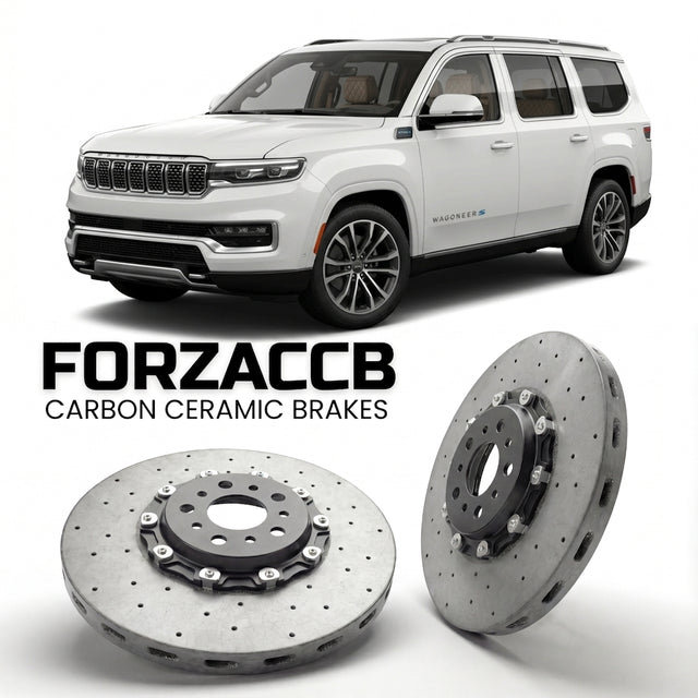 Carbon Ceramic Brake Rotors for Jeep Wagoneer WS, facelift 2025 (2025+) | CCB OEM Replacement / Conversion Upgrade Kit