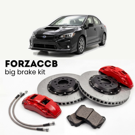 FORZACCB Iron Big Brake Kit for Subaru WRX (2007+) - vehicle and brake kit