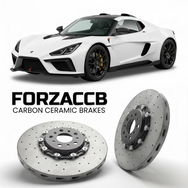 Carbon Ceramic Brake Rotors for KTM X-Bow GT4 (2015-2026) | CCB OEM Replacement / Conversion Upgrade Kit