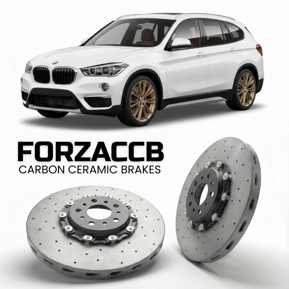 Carbon Ceramic Brake Rotors for BMW X1 F48 (2015-2022) | CCB OEM Replacement / Conversion Upgrade Kit