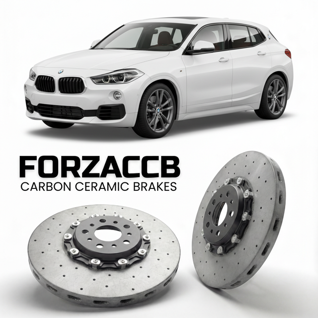 Carbon Ceramic Brake Rotors for BMW X2 F39 (2018-2023) | CCB OEM Replacement / Conversion Upgrade Kit