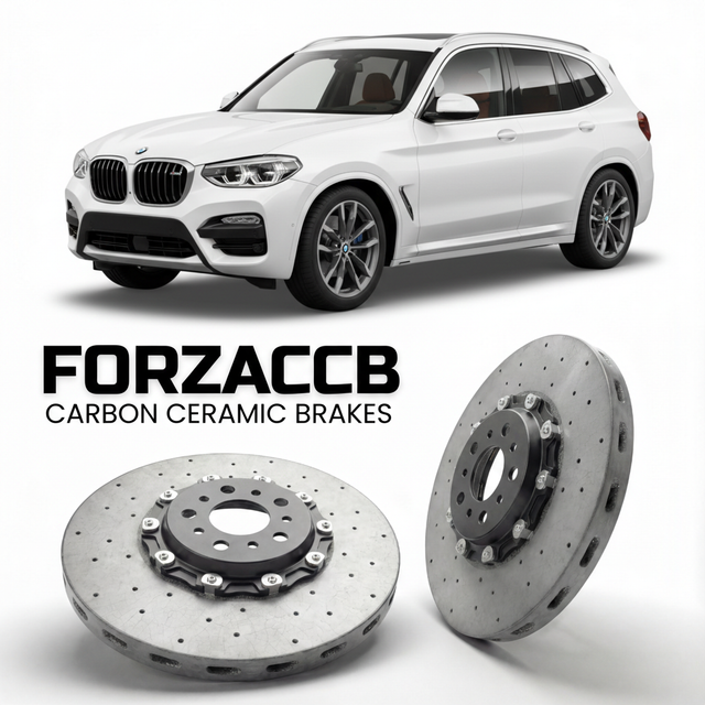Carbon Ceramic Brake Rotors for BMW X3 G45 (2024+) | CCB OEM Replacement / Conversion Upgrade Kit