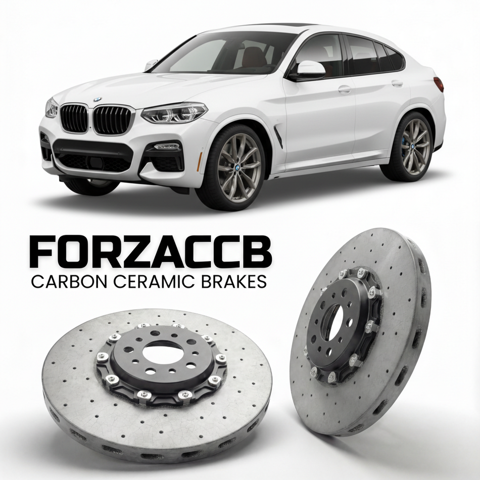 Carbon Ceramic Brake Rotors for BMW X4 G02 (2018-2025) | CCB OEM Replacement / Conversion Upgrade Kit