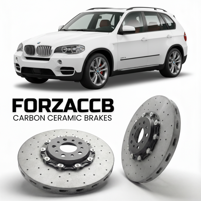 Carbon Ceramic Brake Rotors for BMW X5 E70 (2006-2013) | CCB OEM Replacement / Conversion Upgrade Kit