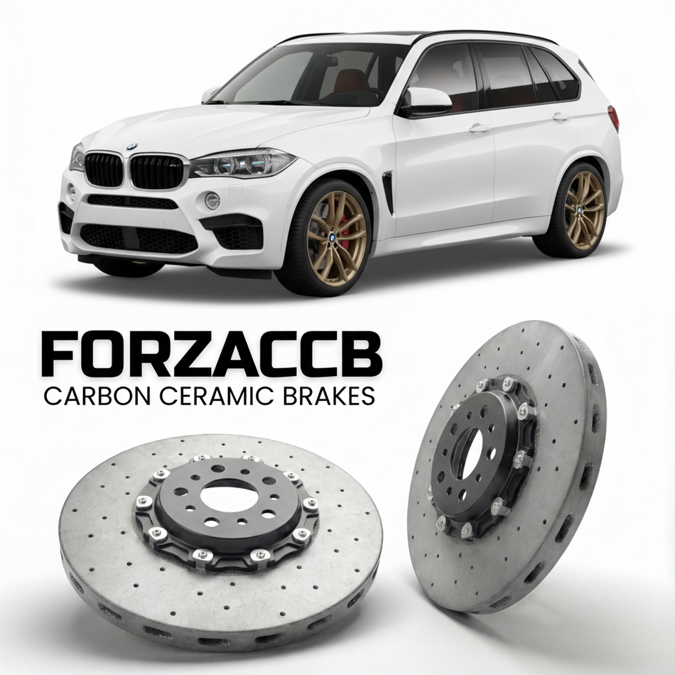 Carbon Ceramic Brake Rotors for BMW X5 M F85 (2015-2018) | CCB OEM Replacement / Conversion Upgrade Kit