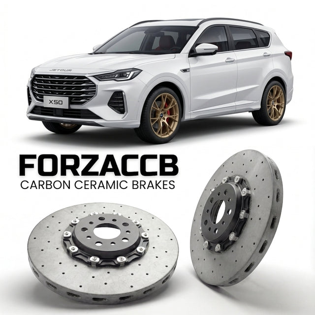 Carbon Ceramic Brake Rotors for Jetour X50 (2024+) | CCB OEM Replacement / Conversion Upgrade Kit