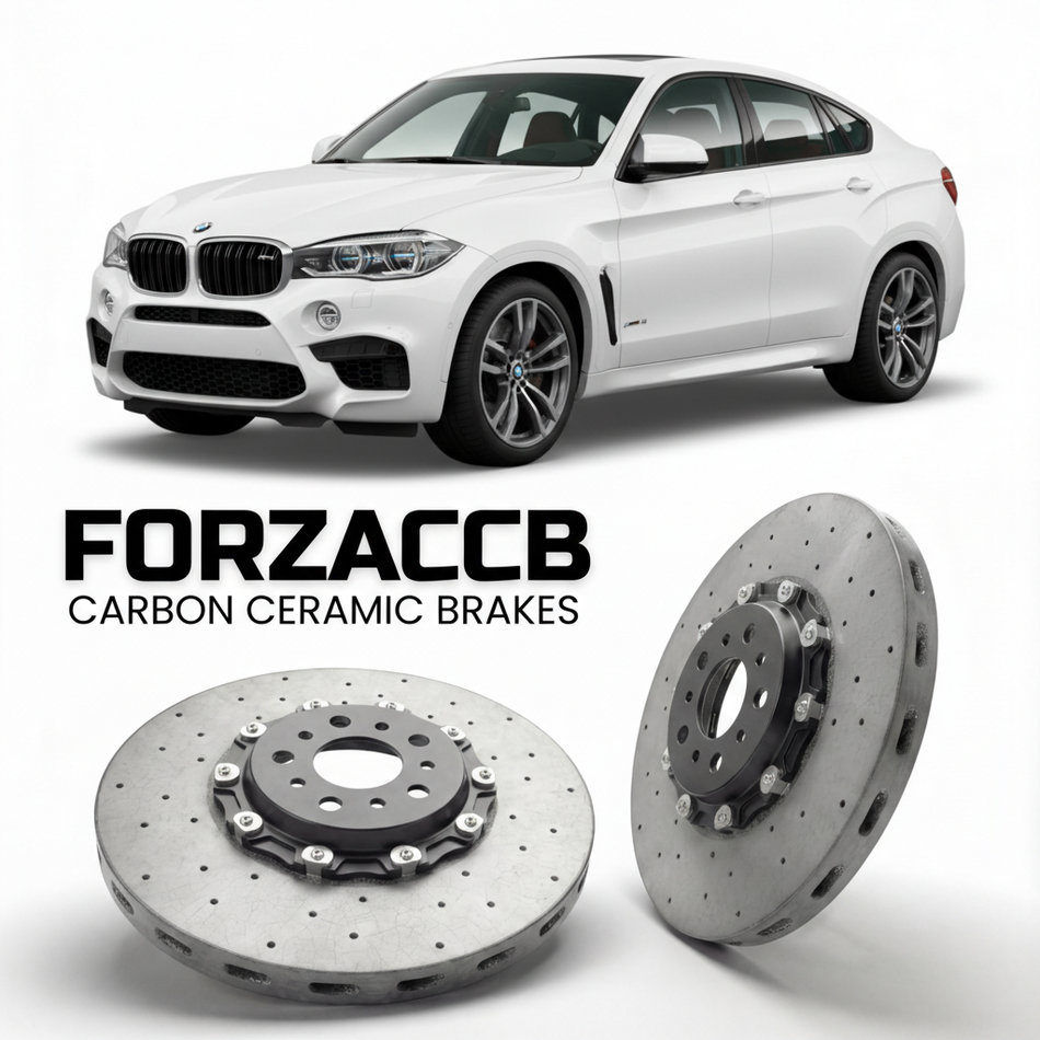 Carbon Ceramic Brake Rotors for BMW X6 M F86 (2015-2019) | CCB OEM Replacement / Conversion Upgrade Kit