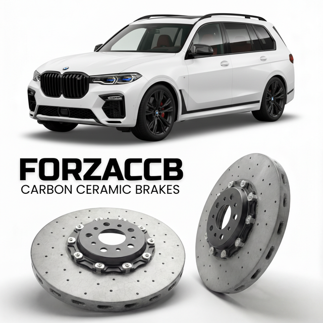 Carbon Ceramic Brake Rotors for BMW X7 M50i G07 (2020-2022) | CCB OEM Replacement / Conversion Upgrade Kit