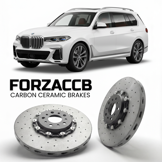 Carbon Ceramic Brake Rotors for BMW X7 M60i G07 (2023+) | CCB OEM Replacement / Conversion Upgrade Kit