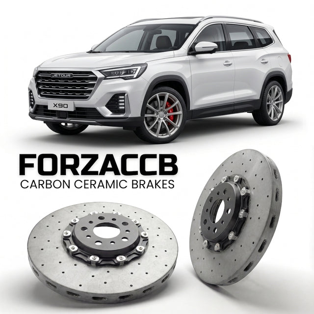 Carbon Ceramic Brake Rotors for Jetour X90 Plus (2021+) | CCB OEM Replacement / Conversion Upgrade Kit