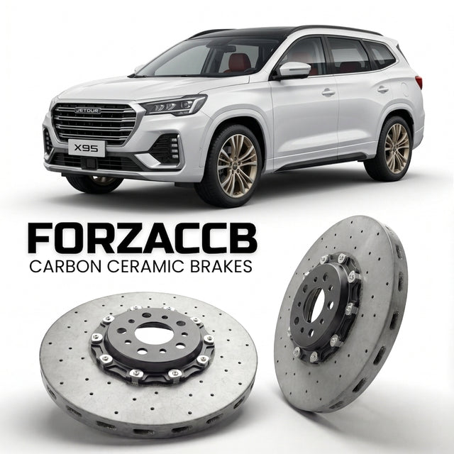 Carbon Ceramic Brake Rotors for Jetour X95 (2019-2024) | CCB OEM Replacement / Conversion Upgrade Kit