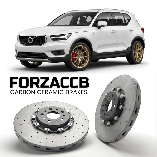 Carbon Ceramic Brake Rotors for Volvo XC40 (2018-2022) | CCB OEM Replacement / Conversion Upgrade Kit
