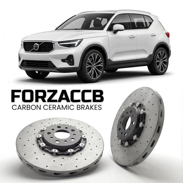 Carbon Ceramic Brake Rotors for Volvo XC40 facelift 2022 (2022+) | CCB OEM Replacement / Conversion Upgrade Kit