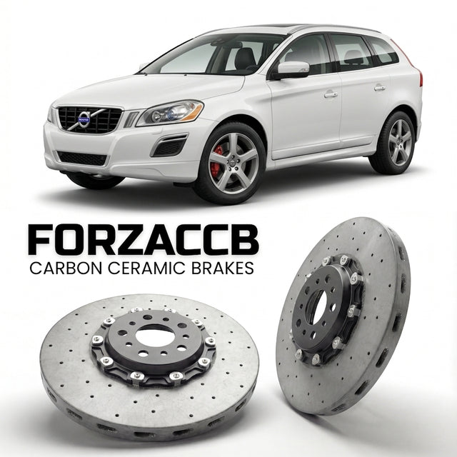 Carbon Ceramic Brake Rotors for Volvo XC60 I (2008-2013) | CCB OEM Replacement / Conversion Upgrade Kit