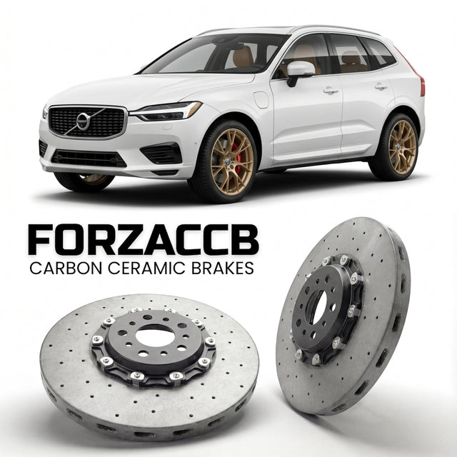 Carbon Ceramic Brake Rotors for Volvo XC60 II (2017-2021) | CCB OEM Replacement / Conversion Upgrade Kit