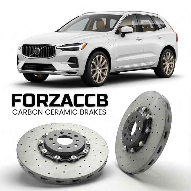 Carbon Ceramic Brake Rotors for Volvo XC60 II (facelift 2021 (2021-2025) | CCB OEM Replacement / Conversion Upgrade Kit