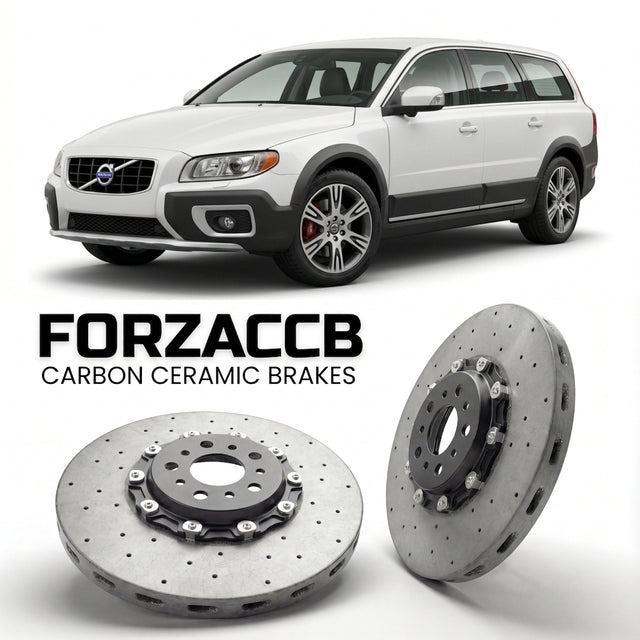 Carbon Ceramic Brake Rotors for Volvo XC70 II (2007-2013) | CCB OEM Replacement / Conversion Upgrade Kit