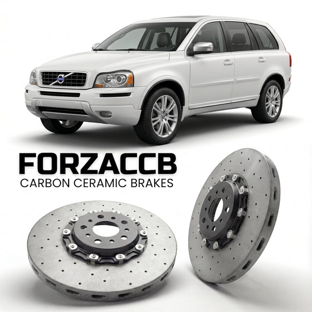Carbon Ceramic Brake Rotors for Volvo XC90 facelift 2007 (2007-2014) | CCB OEM Replacement / Conversion Upgrade Kit