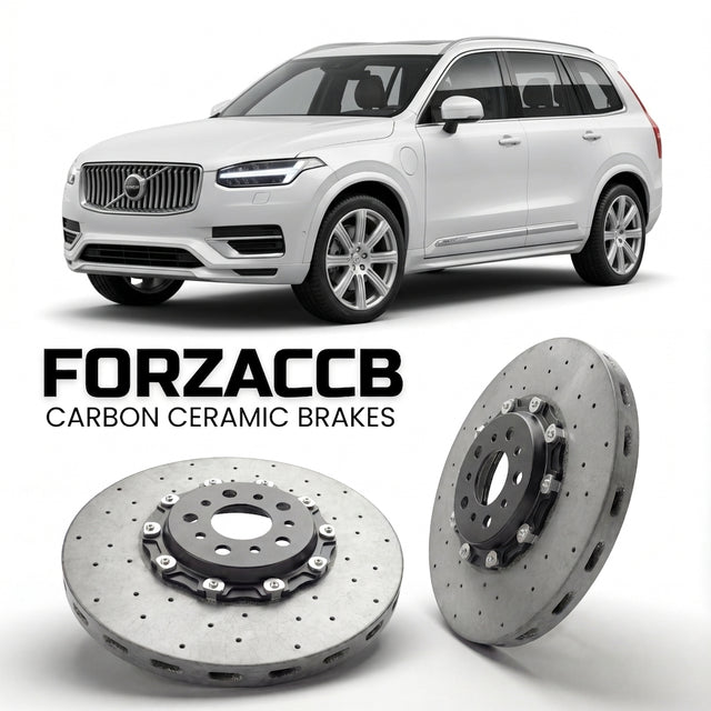 Carbon Ceramic Brake Rotors for Volvo XC90 II (facelift 2019 (2019-2024) | CCB OEM Replacement / Conversion Upgrade Kit