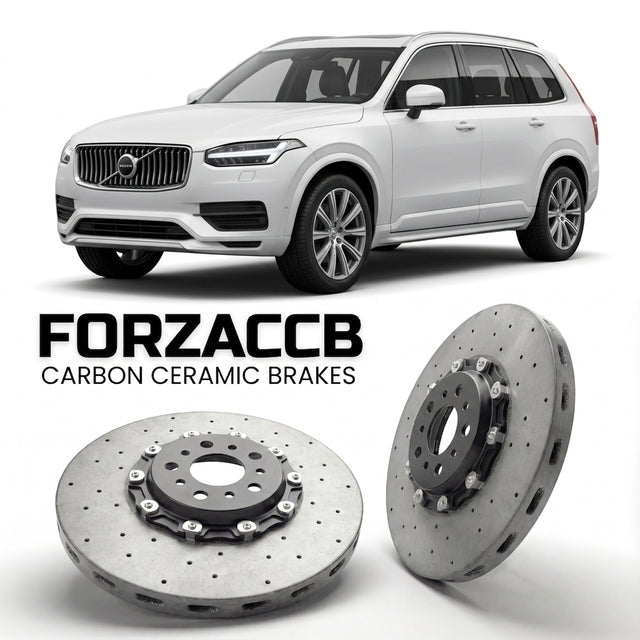 Carbon Ceramic Brake Rotors for Volvo XC90 II (facelift 2024 (2024+) | CCB OEM Replacement / Conversion Upgrade Kit