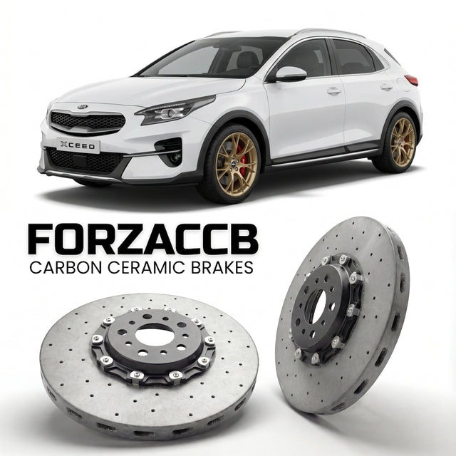 Carbon Ceramic Brake Rotors for Kia XCeed (2019-2022) | CCB OEM Replacement / Conversion Upgrade Kit