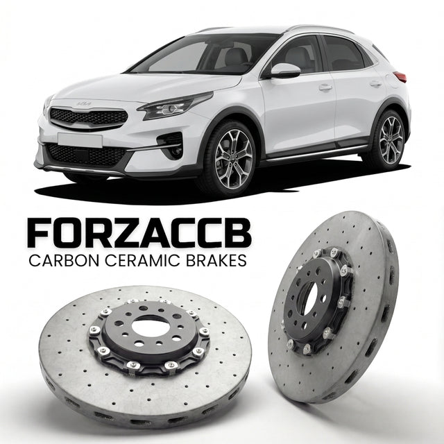 Carbon Ceramic Brake Rotors for Kia XCeed facelift 2022 (2022+) | CCB OEM Replacement / Conversion Upgrade Kit