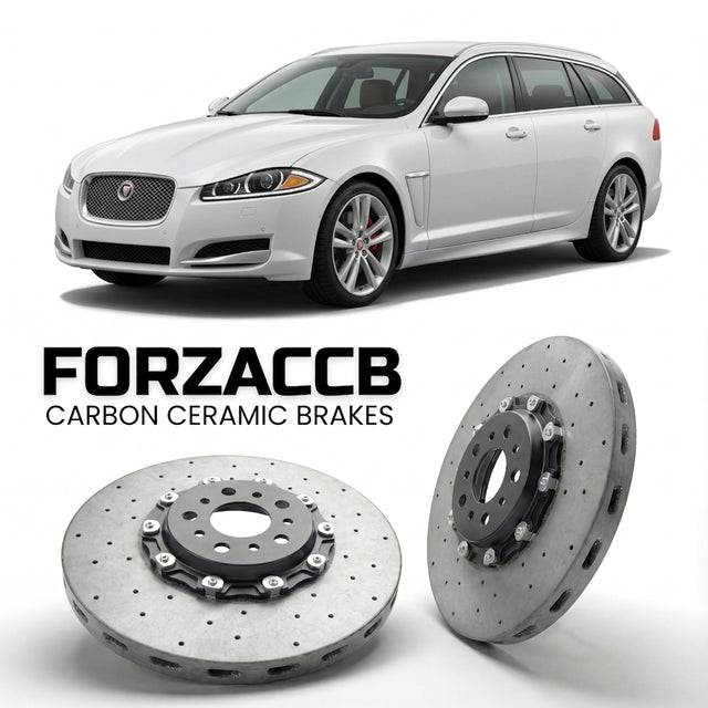Carbon Ceramic Brake Rotors for Jaguar XF Sportbrake (X250 (2012-2015) | CCB OEM Replacement / Conversion Upgrade Kit