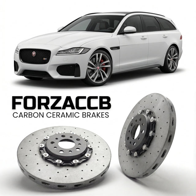 Carbon Ceramic Brake Rotors for Jaguar XF Sportbrake (X260, facelift 2020 (2020-2024) | CCB OEM Replacement / Conversion Upgrade Kit