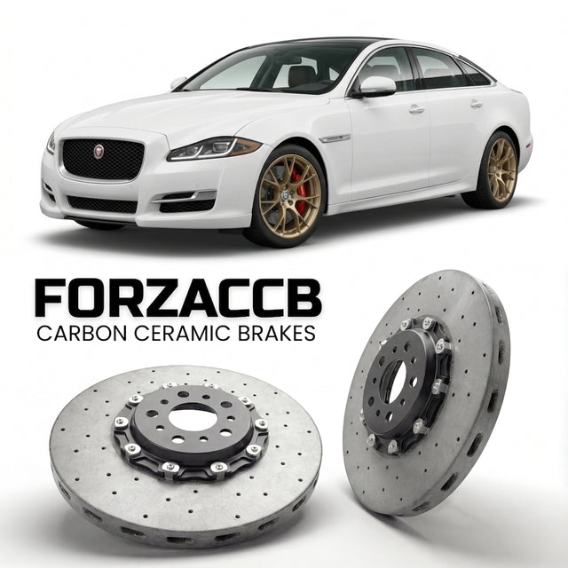 Carbon Ceramic Brake Rotors for Jaguar XJ Long (X351 (2009-2015) | CCB OEM Replacement / Conversion Upgrade Kit