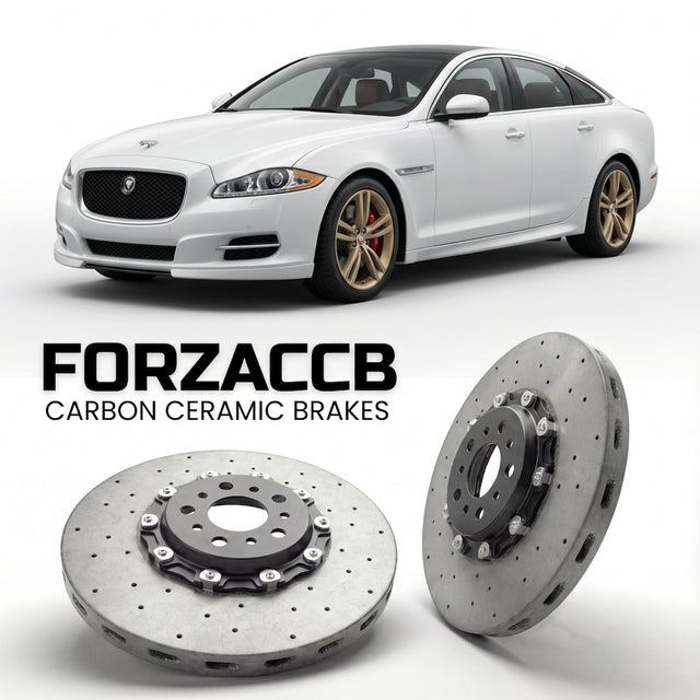 Carbon Ceramic Brake Rotors for Jaguar XJ X351 (2009-2015) | CCB OEM Replacement / Conversion Upgrade Kit