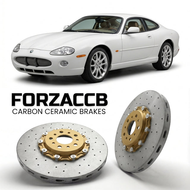 Carbon Ceramic Brake Rotors for Jaguar XK Coupe (X100 (2005-2005) | CCB OEM Replacement / Conversion Upgrade Kit