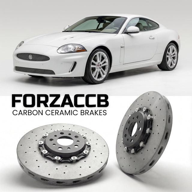 Carbon Ceramic Brake Rotors for Jaguar XK Coupe (X150 (2006-2009) | CCB OEM Replacement / Conversion Upgrade Kit