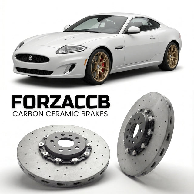 Carbon Ceramic Brake Rotors for Jaguar XK Coupe (X150, facelift 2011 (2011-2014) | CCB OEM Replacement / Conversion Upgrade Kit