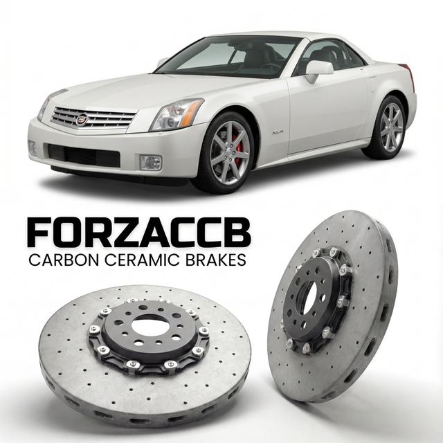 Carbon Ceramic Brake Rotors for Cadillac XLR (2005-2009) | CCB OEM Replacement / Conversion Upgrade Kit